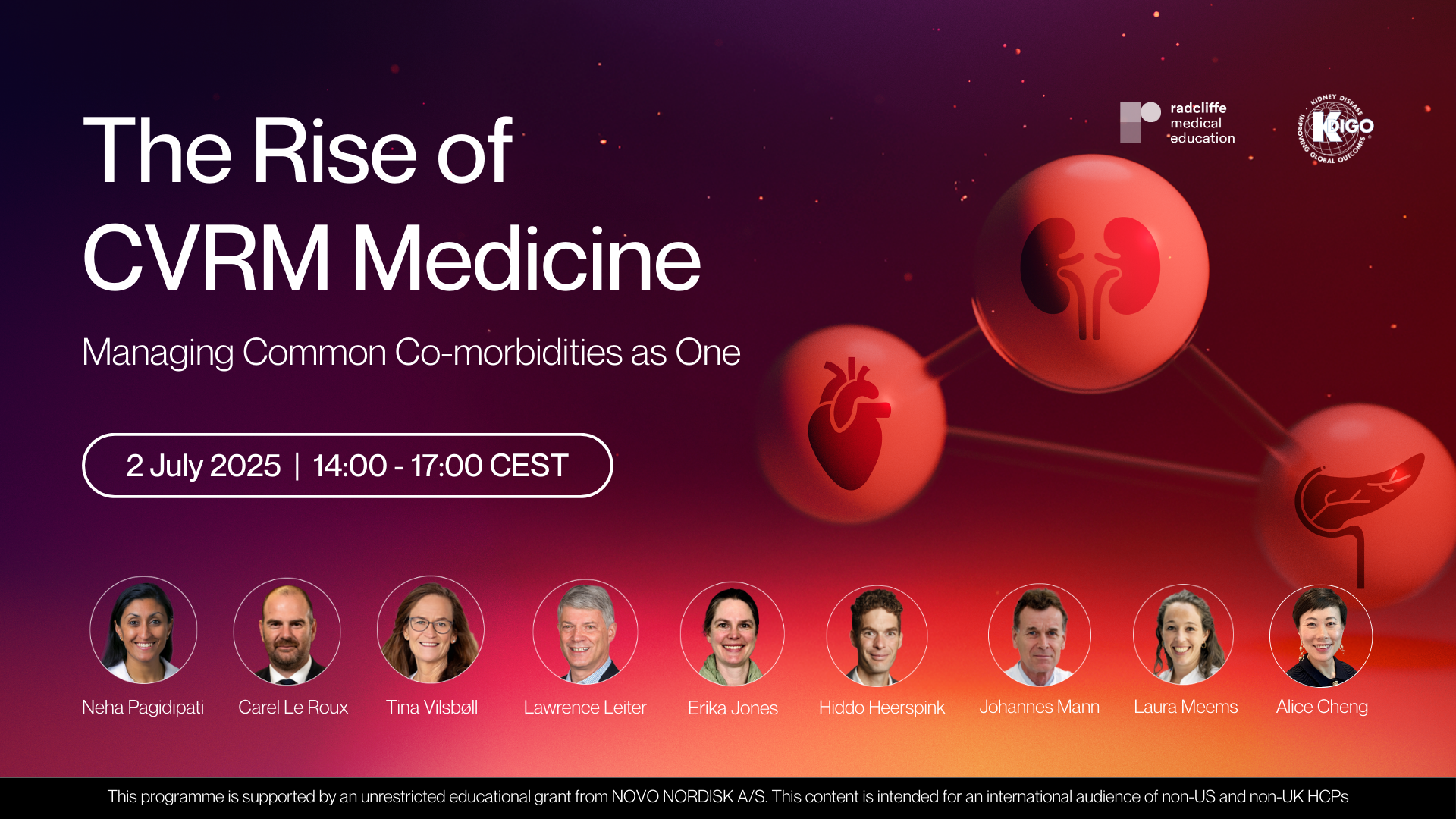 The Rise of CVRM Medicine: Managing Common Comorbidities as One — Multispecialty Virtual Event